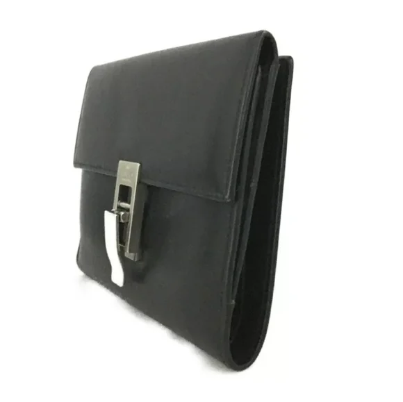 Authentic Vintage Gucci Black Leather Wallet - Picture 3 of 8